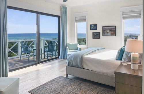 Inlet Beach House | Belle La Mer | Gulf View| 2 min. walk to beach | 4 Bikes, Cornhole, Ping Pong, Bocce Ball