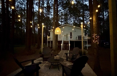 Hattiesburg Cottage | Black Creek Hideaway - Relax & Recharge in a Woodland Cottage