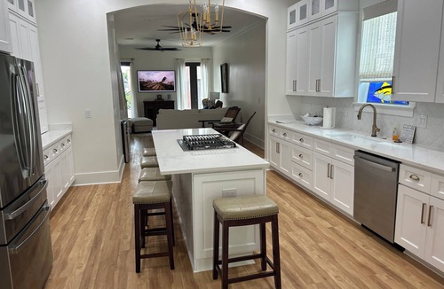 Watercolor House | Blue Marlin