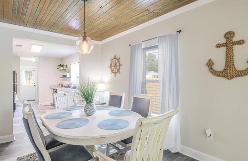 Gulfport Cottage | BlueFish Cottage, Walk 2 Beach, Casino, Pet Friendly