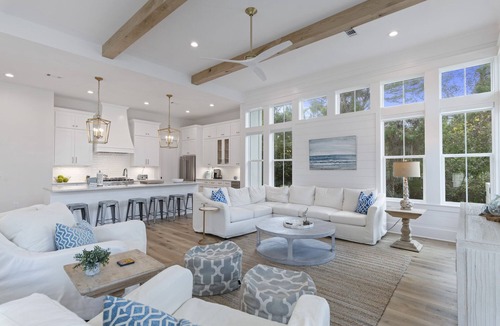 Gulfview Heights House | Book a Fall Getaway! Private Pool! 5 Adult Bikes! 30A Beaches! Short Walk to the Beach!