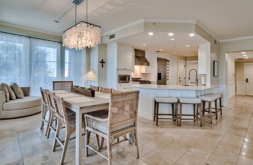 WaterSound Beach Condo | Book Now for Fall! New Listing! Gulf Views! Steps from the Pool and Beach! Gated Community!