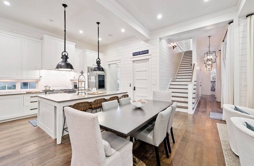 WaterSound Beach House | Book Today for a Fall Stay! Spacious, light-filled home! Private Heated Pool! Sonos System!