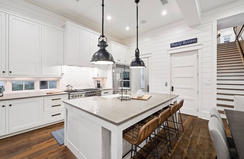 WaterSound Beach House | Book Today for a Fall Stay! Spacious, light-filled home! Private Heated Pool! Sonos System!