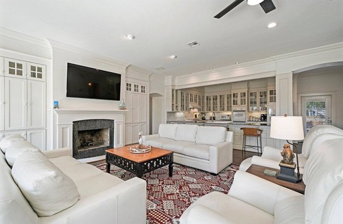Gulf Pines House | Bourbon Breeze - Beachy Home Near the Gulf with Spacious Outdoor Pool Area