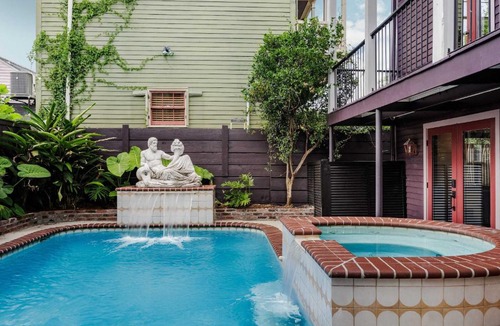 Faubourg Marigny House | Boutique 9BR Home with Pool Steps from French Q