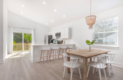 Vilano Beach House | Brand NEW Beach House with HEATED pool!