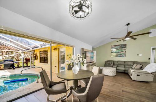Boynton Beach Villa | Breeze and Bliss Relaxing Pool and Spa Retreat
