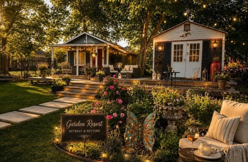Bonham House | Burke Trammel Cottage Pet-Friendly