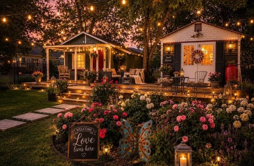 Bonham House | Burke Trammel Cottage Pet-Friendly