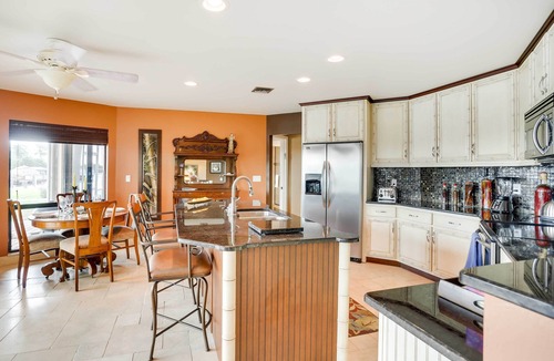 Caloosahatchee House | Canalfront Home w/Private Dock in Cape Coral