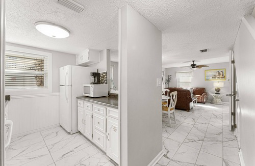 West Panama City Beach Condo | Carport Parking and Ground Floor Entry, Family Friendly!