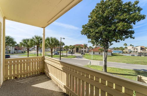 West Panama City Beach Condo | Carport Parking and Ground Floor Entry, Family Friendly!