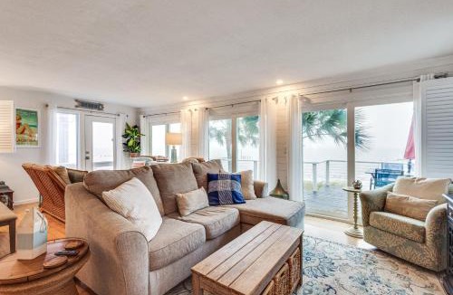 Carrabelle House | Carrabelle Retreat with Boat Dock and Views of Gulf!