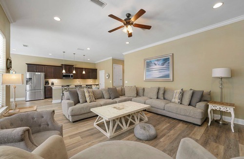 Frangista Beach House | Casa Azul - Near the Beach with a Large Private Pool Area