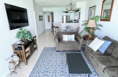 West Panama City Beach Condo | Celadon 5th Floor 2 bedroom plus bunk room. Ocean-front living and primary BR.