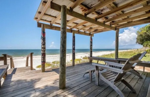 Alligator Point House | Charming 2-bedroom house in Alligator Point with direct ocean views.