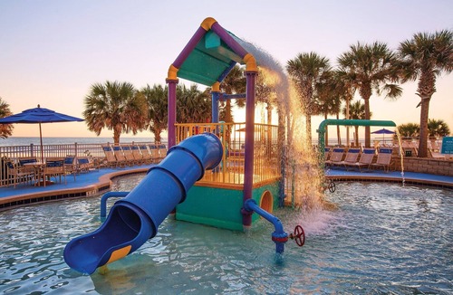 Daytona Beach Condo | Cheer Leader Special - 2 BR Lockoff Ocean Front -Club Wyndham Ocean Walk #4
