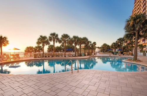 Daytona Beach Condo | Cheer Leader Special - 2 BR Lockoff Ocean Front -Club Wyndham Ocean Walk #4