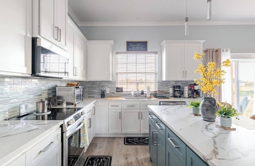 Emory House | Christian-Inspired 3BR, 2BA Haven w/Fire Pit & Fitness Room/Emory