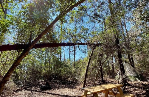 Cantonment RV Rental | Christian Retreat Campsite #2 - Cozy Canopy