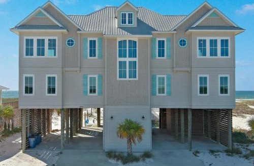 Gulf Shores House | Coastal Comfort by GSVR - Beachfront Luxury Home with Pool & Elevator - FREE Activities and Golf
