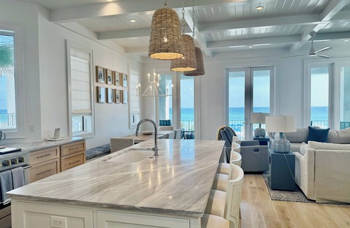 Sunnyside House | Coastal Living is an exquisite home sat directly on the beautiful beaches of Carillon.