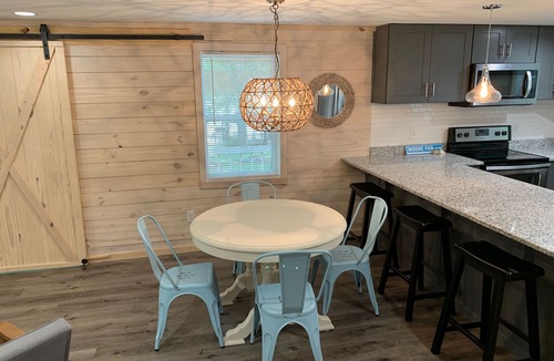 Dadeville House | Completely renovated lakefront cabin - brand new back deck!