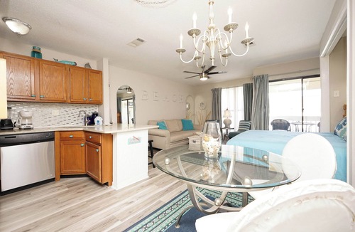 Holiday Isle Condo | Condo #8214 is a Whimsical Beach Themed Studio
