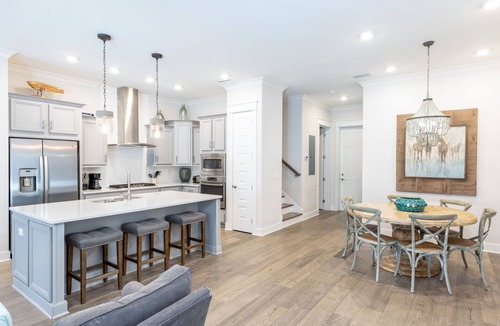 WaterSound Beach House | Cozy 3bed townhome close to beach/step from Hub
