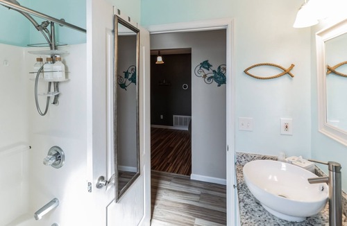 Ocean City House | Cozy Beachside Retreat With Backyard Oasis 3 Bedroom Home by RedAwning