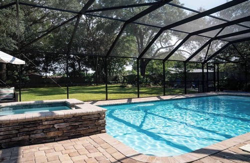 Wright House | Cozy Coastal Haven - Private Pool, Outdoor Kitchen, and Living Space