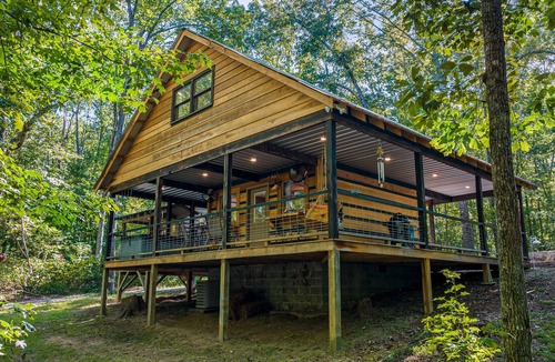 Fort Payne Cabin | Desoto Falls; Hiking; Mentone; Lookout Mtn; Hot tub, No Pet Fee-1 pet-