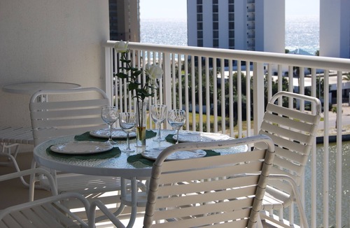 Destin Condo | DESTIN SUNSET PARADISE! 3BR/2BA - 7th Fl - Gulf, Harbor & Lake View - LOCATION!