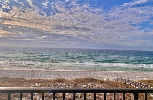 Navarre Beach Condo | Directly on the Gulf! Beautiful view from your private deck!