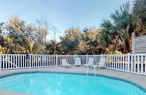 Sea Palm Village House | Dog-friendly beachfront home with private pool & hot tub, on-site pools & gym