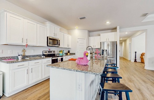 Foley House | Dog-friendly house with in-ground pool, outdoor patio, and corn hole