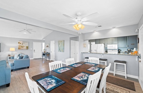 Cape San Blas House | Dolphin Cove - Gulf Front, Pet Friendly, Large Screened In Deck, Sleeps 8