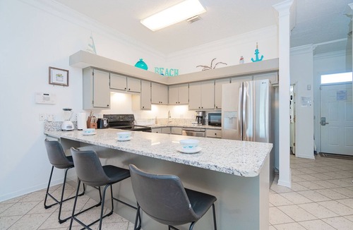 Panama City Beach House | Dolphin Waves Townhouse Unit 11 - PCB - 50 Yards to the beach! Pet Friendly
