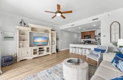 Upper Grand Lagoon Condo | Elegant Bayfront Condo | Massive Pool and Hot Tub