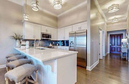 Seacrest Beach Condo | Elegant condo with 2 community pools, hot tub, & beach access across the road