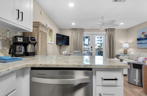 Miramar Beach Condo | Emerald Gulf, Pool & Hot tub at your patio,-FREE BEACH ITEMS - pocket doors