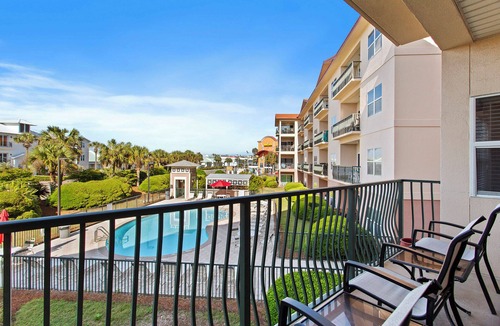 Frangista Beach Condo | Emerald Waters 206 - Private Beach Access, Community Pool, Hot Tub, Near Dining!