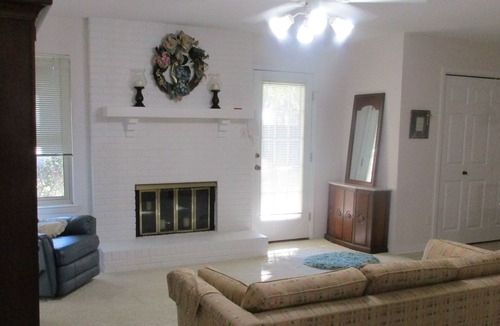 Northeast Pensacola House | Enjoying luxury master bed room with private hot spa bath tub, walking closet