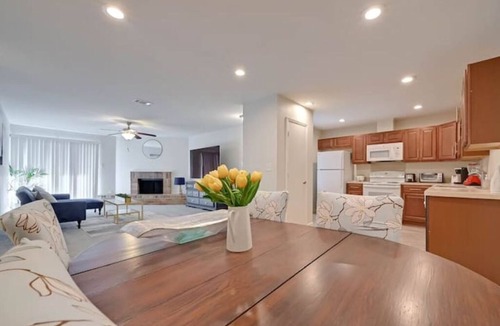 Clodine Condo | Entire Condo Terrace @ Bellaire & Kim Son next to park with pool, & tennis court