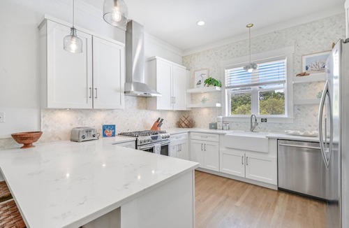 San Juan House | Fall Availability! Gulf Views! Private Heated Pool! Low-Speed Vehicle! Steps from the Beach!