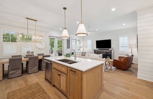 Gulfview Heights House | Fall Getaways Available! Private Pool! 4 Adult Bikes! 30A Beaches! Outdoor Fireplace!