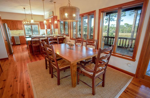 Plantation House | FALL SAVINGS! Canal Front, small dog ok, dock, screened private pool!