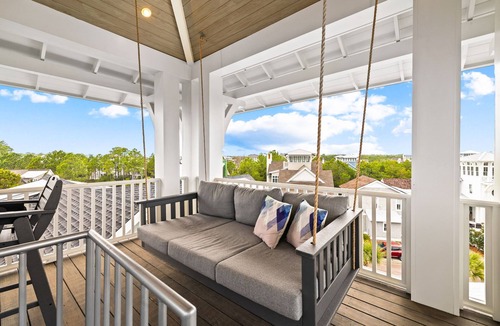WaterSound Beach House | Fall Stays Available! Convenient Location! Private Pool! Outdoor Oasis! 7 Adult Bikes!