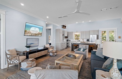 Sea Palm Village House | Flew The Coop: 4 BR Beachfront Home- Hot Tub, Pet Friendly, Sleeps 12!